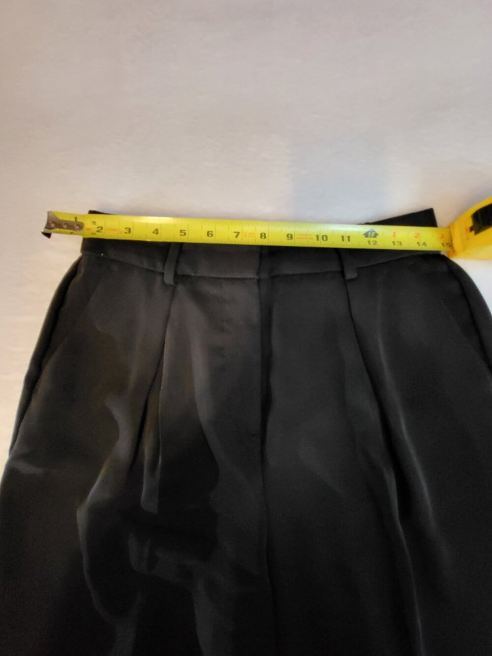 RW&CO. Black Wide-Leg High-Waist Trousers - Picture 10 of 14